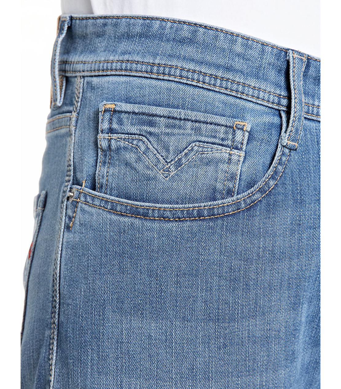 コンフォートROCCO インディゴストレッチデニム 詳細画像 ブルー 7